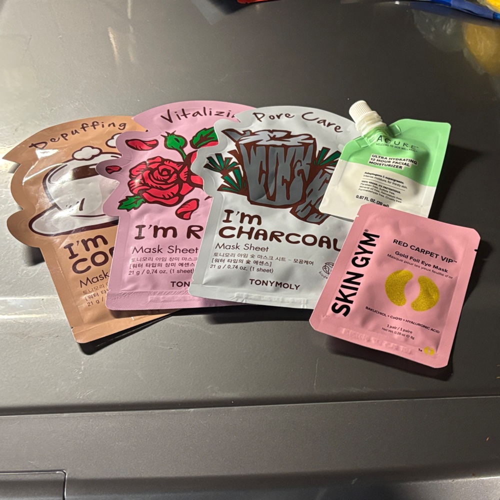 Face Mask Sheets 5pc Set
